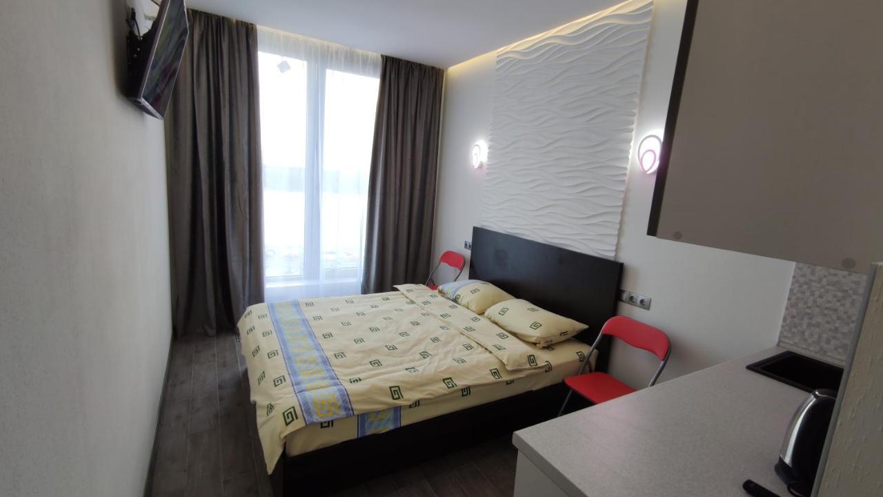 Rybalsky Studio Apartment Dnipro View Kiev Dış mekan fotoğraf