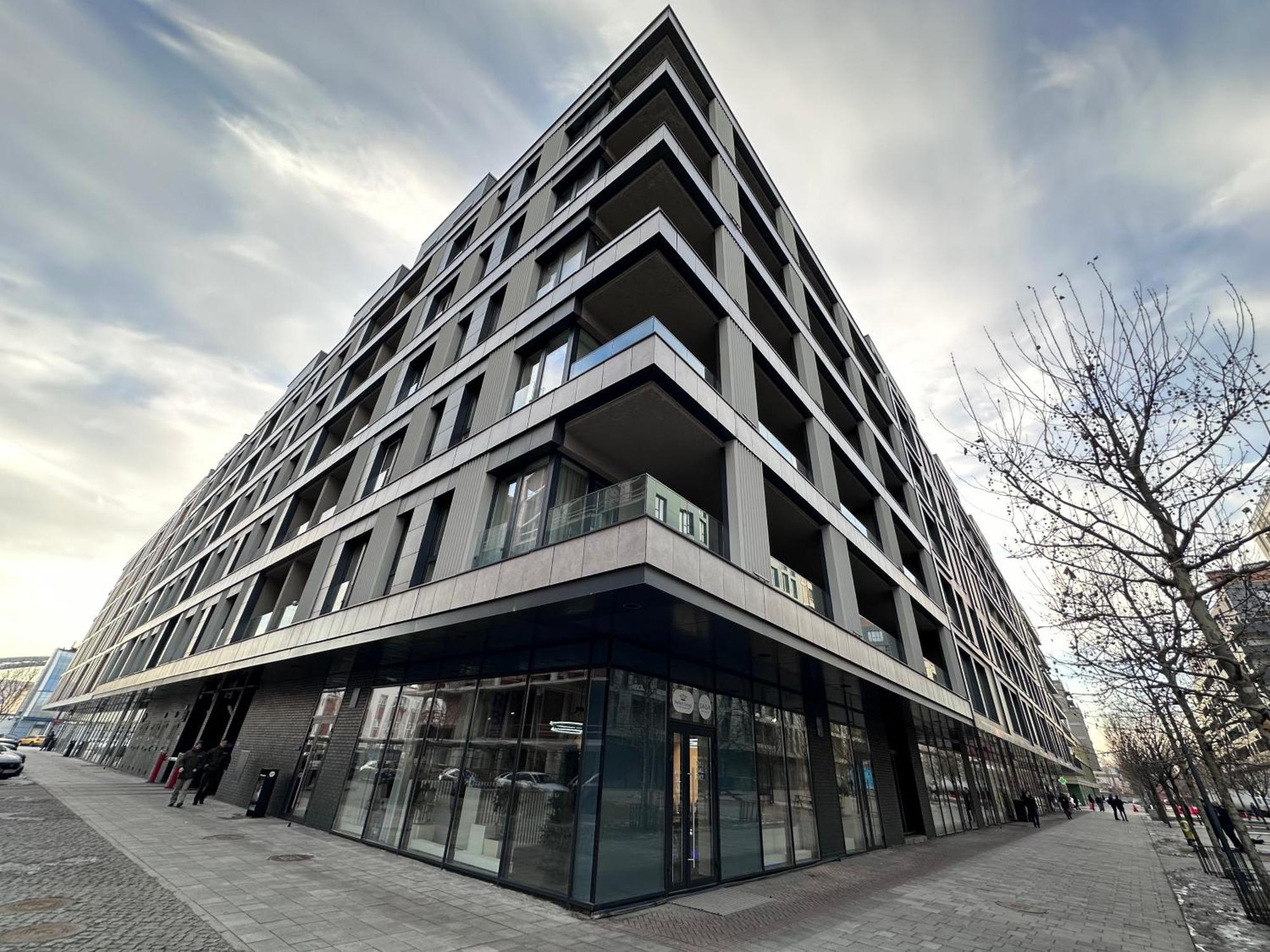 Rybalsky Studio Apartment Dnipro View Kiev Dış mekan fotoğraf